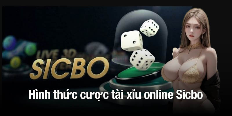 Hình thức cược tài xỉu online Sicbo